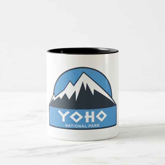 Yoho National Park Two-Tone Coffee Mug (Center)