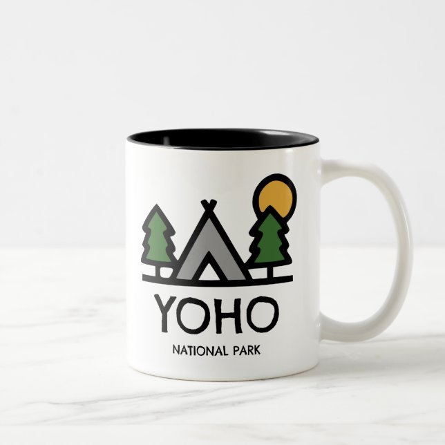 Yoho National Park Two-Tone Coffee Mug (Right)