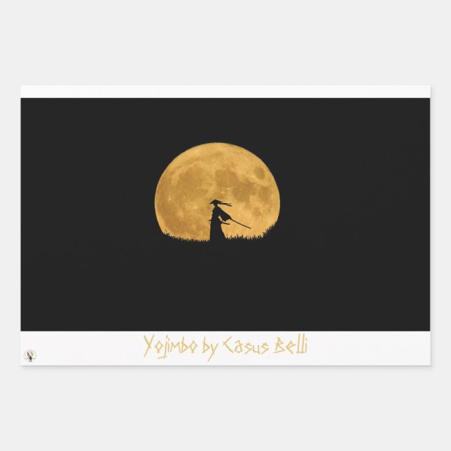 Yojimbo 20 by Casus Belli Wrapping Paper Sheets (Front)