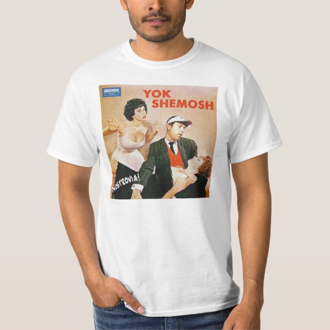 Yok She Mosh Basic White T-Shirt (Front)