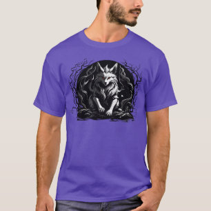 Yokai figurine from Japan Dark kitsune T-Shirt