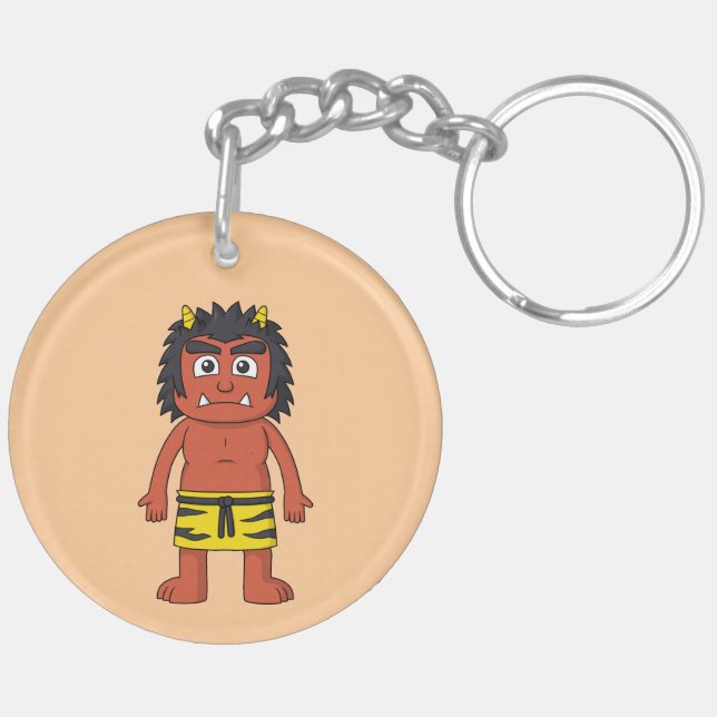Yokai Oni (Ogre) Keychain (Back Left)