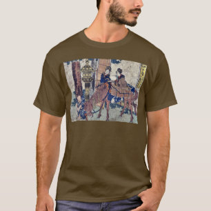 Yokkaichi by Katsushika, Hokusai Ukiyoe T-Shirt