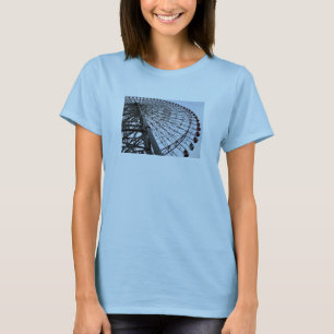 Yokohama, Japan Ferris Wheel on a T-Shirt