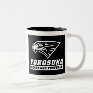 YOKOSUKA SEAHAWKS Two-Tone COFFEE MUG
