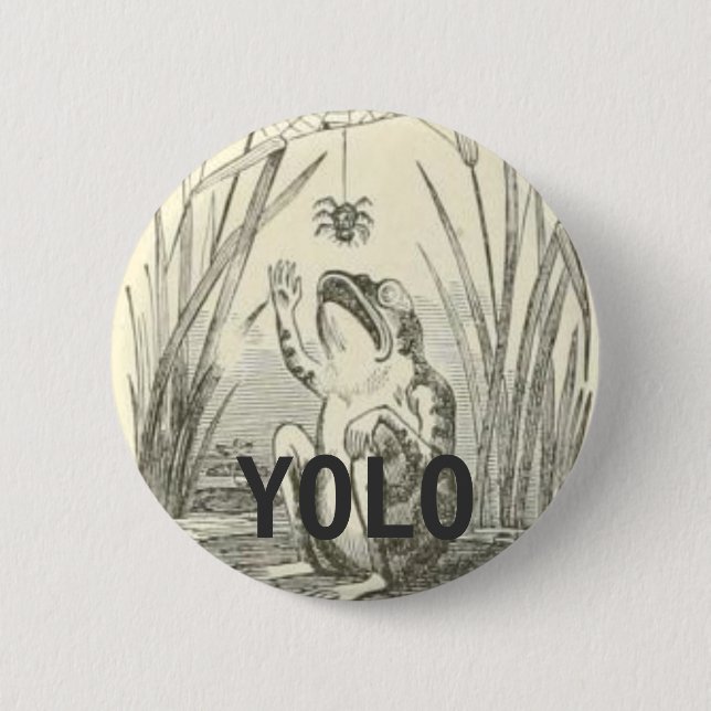 YOLO 2 INCH ROUND BUTTON (Front)