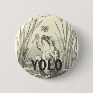 YOLO 2 INCH ROUND BUTTON