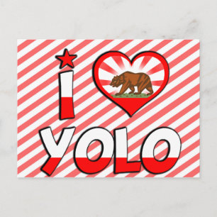 Yolo, CA Postcard