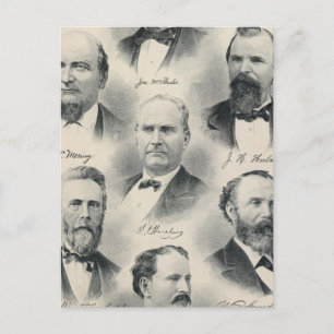 Yolo Co lithographed portraits Postcard