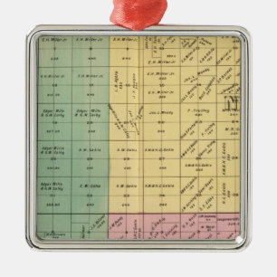 Yolo County 4 Metal Ornament