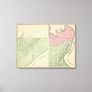 Yolo County 6 Canvas Print