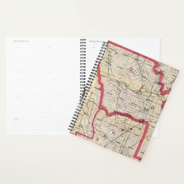 Yolo County, California Planner (Display)