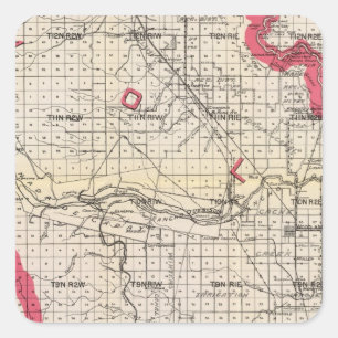 Yolo County, California Square Sticker