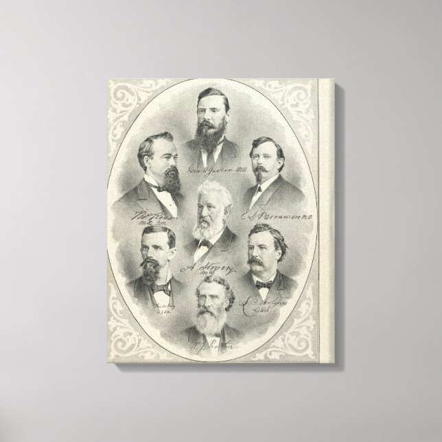 Yolo County doctors, dentists Canvas Print (Front)
