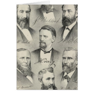 Yolo County lithographed portraits