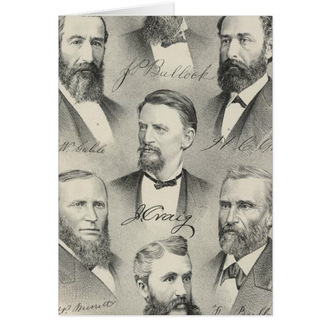 Yolo County lithographed portraits (Front)