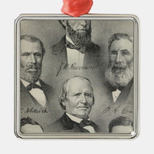 Yolo County portraits Metal Ornament