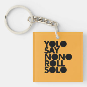 YOLO Roll Solo Filled Keychain