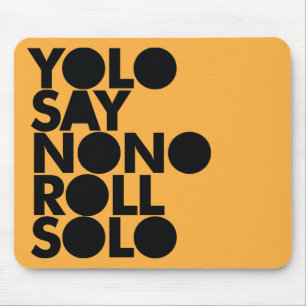 YOLO Roll Solo Filled Mouse Pad