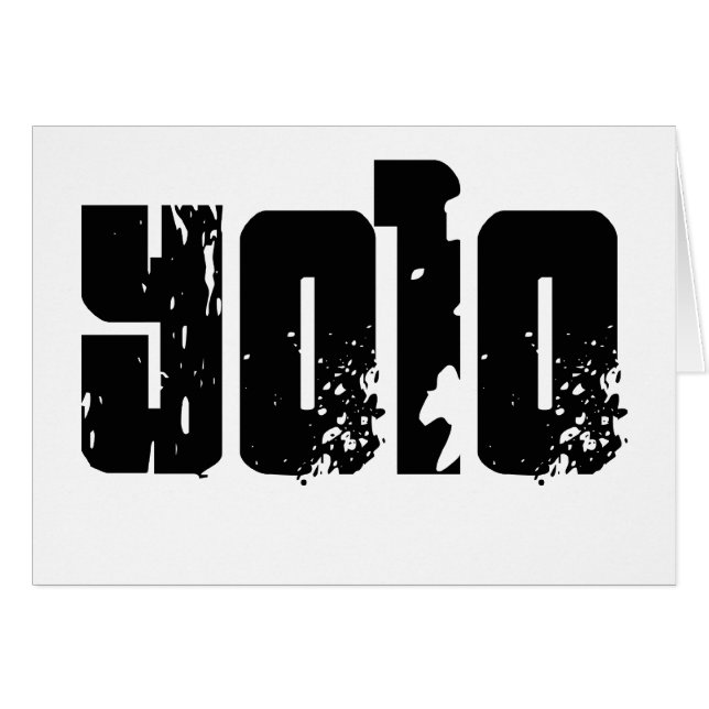Yolo -- T-Shirt (Front Horizontal)