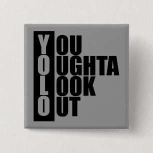 YOLO Vertical Box 2 Inch Square Button