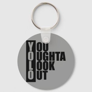 YOLO Vertical Box Keychain