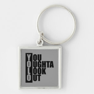 YOLO Vertical Box Keychain