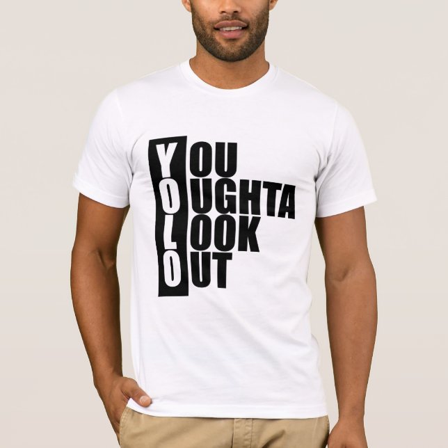 YOLO Vertical Box T-Shirt (Front)