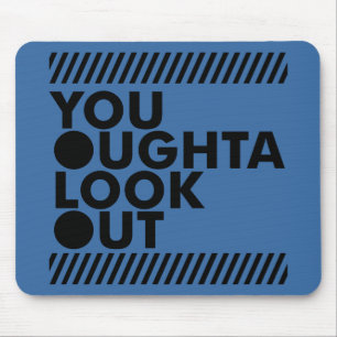YOLO w/ Caution Mouse Pad