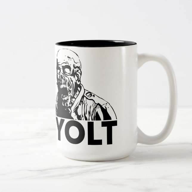 YOLT - You Only Live Twice Two-Tone Coffee Mug (Right)