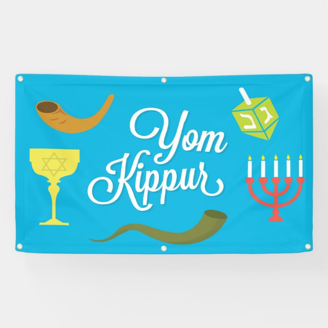yom Kippur Banner (Horizontal)