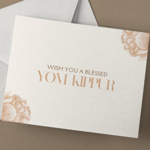 Yom Kippur Holiday Postcard