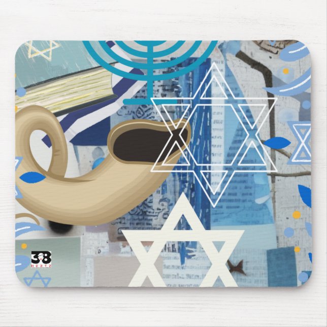 Yom Kippur Mouse Pad (Front)