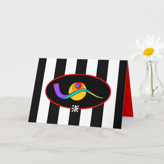 Yom Kippur Shofar Card (Small Plant)