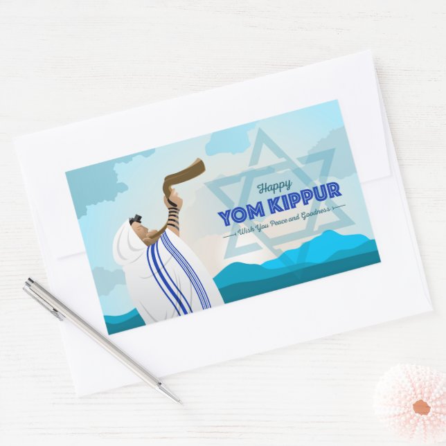 Yom Kippur   Sticker (Envelope)
