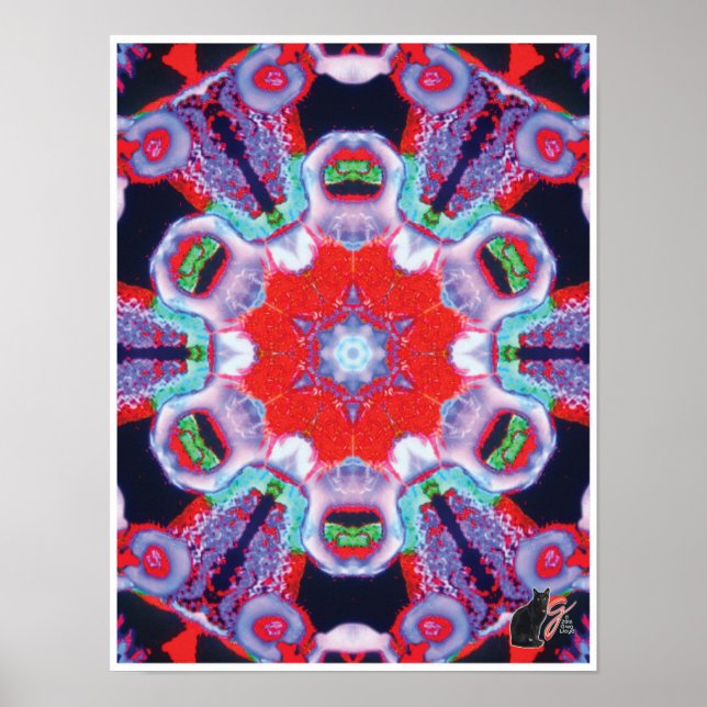 Yonder Kaleidoscope Poster (Front)