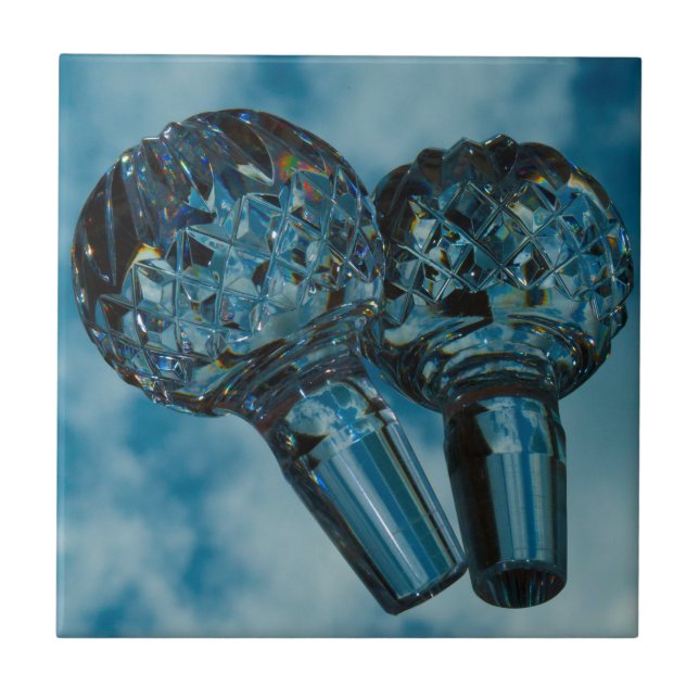 Yonder to the Crystal Blue Skies Tile (Front)