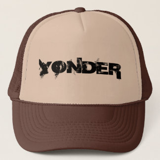 YONDER - Trucker Hat - Black and Tan