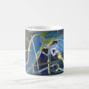 Yoni Whip-stick Abstract Jeff Hankamer Artjunkhaus Coffee Mug