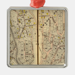 Yonkers, New York 10 Metal Ornament