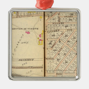 Yonkers, New York 8 Metal Ornament
