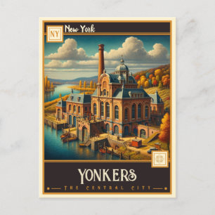 Yonkers, New York Vintage Postcard