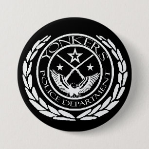 Yonkers PD 3" button/badge 3 Inch Round Button