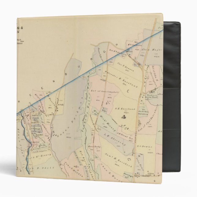 Yonkers wards 3-4, New York Binder (Front/Inside)