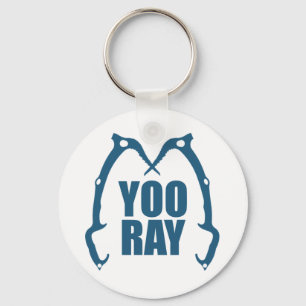 Yoo Ray (Ouray) Ice Climbing Keychain