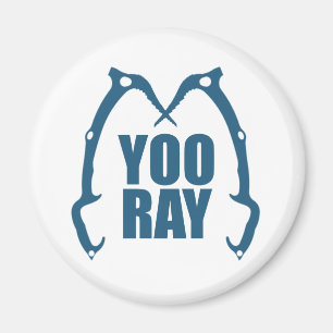 Yoo Ray (Ouray) Ice Climbing Magnet