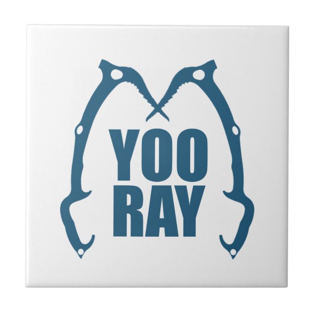 Yoo Ray (Ouray) Ice Climbing Tile (Front)