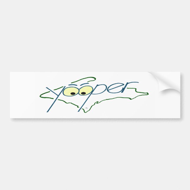 YOOPER BUMPER STICKER (Front)