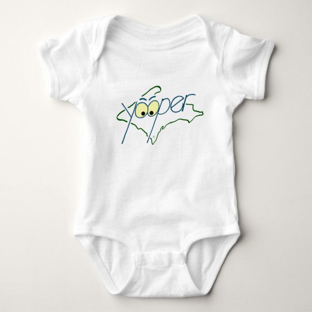 Yooper Infant Creeper - Yooper Pride (Front)
