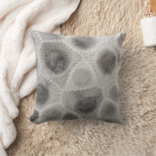 Yooper Petoskey Stone Throw Pillow